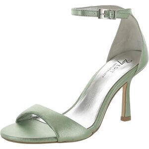 Naturalizer Womens Violette Green Leather Ankle Strap Heels Shoes NWOB